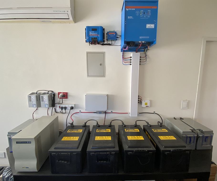 Sistema Solar de Energía Ininterrumpida